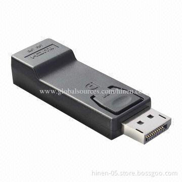 DisplayPort to HDMI Converter with Audio, Supports DVI Highest Video Resolution 1080p